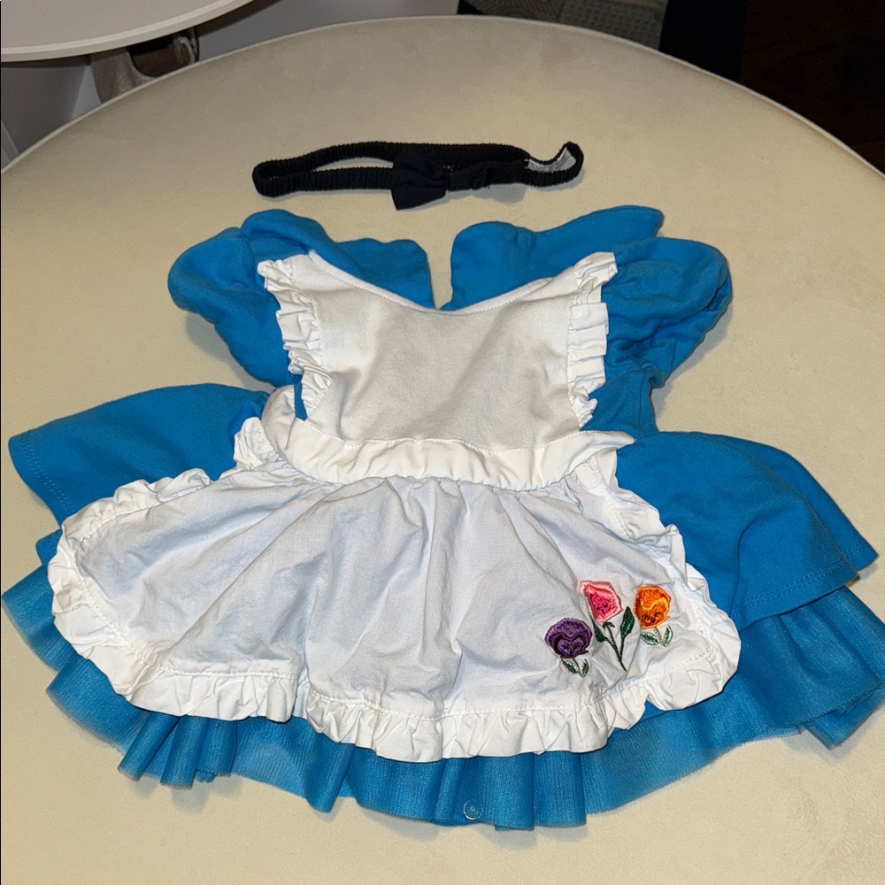 Alice in Wonderland baby dress